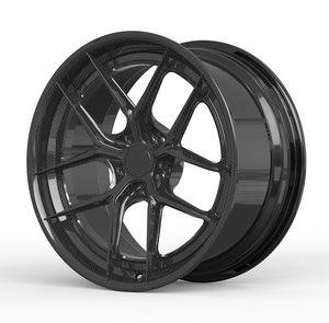 Roues de voiture forgées de luxe 5x112 /<span class=keywords><strong>114</strong></span>. 3/120 Jantes légères en alliage d'aluminium en fibre de carbone 18-22 pouces pour Challenger Amg E46 - Product Image 3