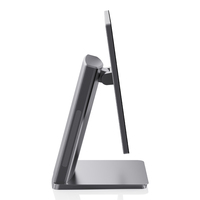Système de terminal de point de vente (TPV) haut de gamme VPOS T2 avec boîtier en alliage d'aluminium, écran tactile double 15,6 pouces, compatible Windows 11/10 pour la restauration