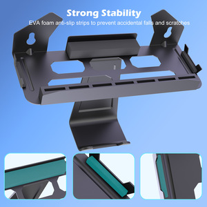 Soporte de Pared para Consola Switch 2, Soporte de Montaje, Estante de Almacenamiento de Tarjetas, Exhibidor para <span class=keywords><strong>Nintendo</strong></span> - Product Image 2