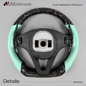 Custom Forged Carbon Fiber <b>Steering</b> <b>Wheel</b> <b>for</b> Mercedes-Benz C E-Class CLA GLA GLC GLE W205 W213 E300 E260 C300 C260 2015-2018 - Product Image 5