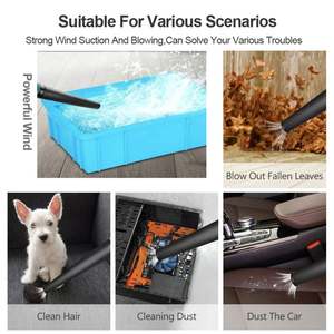 Soplador de Hojas Portátil Recargable al por Mayor, Herramienta de Limpieza de Ordenadores, Soplador de Aire Eléctrico Inalámbrico - Product Image 4