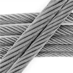 Rope Manufacturer Multi Spiral Strand Offshore Oil Gas Rope 35xK7 19x7 6x36 IWRC Ungalvanized Steel Wire Rope 32mm