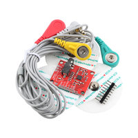 Module Ecg AD8232 Kit de module de capteur de surveillance Ecg cardiaque de mesure Ecg Module AD8232