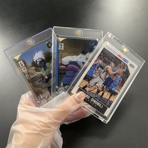 UV Protection <span class=keywords><strong>Film</strong></span> Enduit Magnétique Titulaire One Touch Haute Transparent , <span class=keywords><strong>JO</strong></span>-AP-OT-071 Toploader - Product Image 6