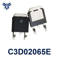 Diode à barrière Schottky SiC C3D02065E 650 V TO-252-2 à récupération zéro inverse DPAK, redresseur à montage en surface, conforme RoHS et sans halogène