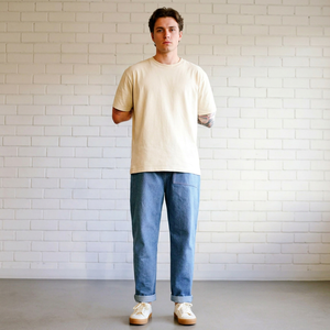 Premium <b>Relax</b> <b>Fit</b> Denim <b>Jeans</b> Custom Logo Loose <b>Fit</b> Straight-leg Vintage Eco-Friendly Lightweight Streetwear Pants OEM ODM - Product Image 1