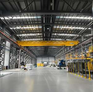 معدات رفع رافعة كهربائية داخلية صناعية <span class=keywords><strong>50</strong></span> طن للتحكم في المقصورة ، عارضة مزدوجة - Product Image 2