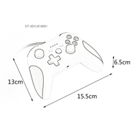 Télécommande de manette de jeu filaire USB pour contrôleur Slim S Joystick blanc pour contrôleur de jeu Slim