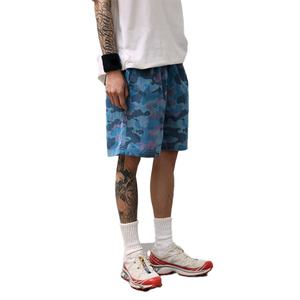 Wholesale Summer New High Quality 100% Cotton Camouflage Fabric Baggy Cargo <b>Short</b> Pants Men's Casual <b>Camo</b> <b>Shorts</b> - Product Image 2
