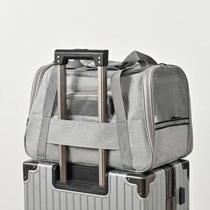Sac <span class=keywords><strong>de</strong></span> transport pour <span class=keywords><strong>animaux</strong></span> <span class=keywords><strong>de</strong></span> <span class=keywords><strong>compagnie</strong></span> Chien/Chat facture à main épaule à cheval Transporteur pour <span class=keywords><strong>animaux</strong></span> <span class=keywords><strong>de</strong></span> <span class=keywords><strong>compagnie</strong></span> pliable respirant sac <span class=keywords><strong>de</strong></span> voyage transparent - Product Image 4