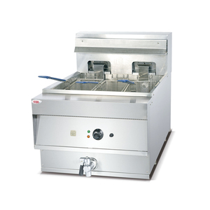 <span class=keywords><strong>Friteuse</strong></span> électrique professionnelle en acier inoxydable OUTE OT-28-BB 9kW 380V Multi-prises (US/UK/EU) - Product Image 1