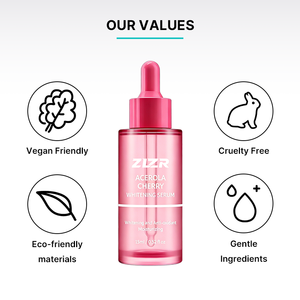 Suero Facial de Acerola Líquida de Marca Privada, Antienvejecimiento, con Oligopéptidos, Iluminador, Blanqueador, Vitamina C, Hidratante, 15 ml - Product Image 3