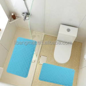 ליבנג מותג pvc אנטי להחליק אמבט מחצלת מחצלות לא רעיל מחצלות מכונת כביסה מחצלת עם כוסות יניקה וחורי ניקוז - Product Image 3