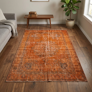 Tapis persan en laine de qualité supérieure noué à la main, unique en son genre, 12'6 x 9'7 R17703 - Product Image 3