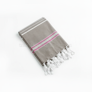 Exportar turco Fouta Hammam toallas de algodón tejido a mano con rayas perfecto para spa y hoteles boutique de la India - Product Image 1