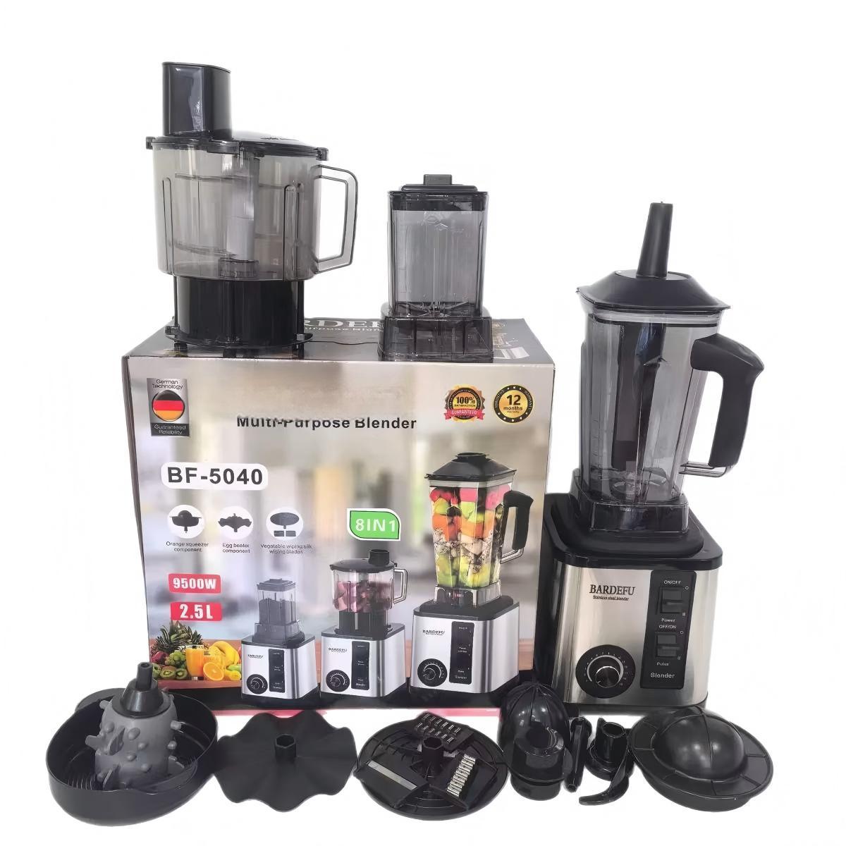 6 in 1 8 in 1 Bardefu Blender 3L 4L 9500W Heavy Duty Mixeur Blender Food Processor Blender Machine Juicer Machine · image 2