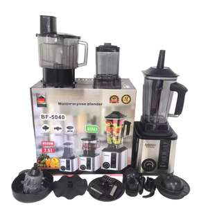 Mixeur multifonction SILVER CREST BARDEFU 6-en-1 et 8-en-1, 3L et 4L, 9500W, robuste, robot culinaire, centrifugeuse - Product Image 2