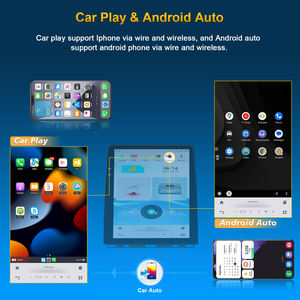 Autoradio Android 10,<span class=keywords><strong>4</strong></span> pouces pour Renault <span class=keywords><strong>CLIO</strong></span> 5 2019- Modèle de base/Version basse avec CarPlay sans fil, Android Auto et CANBUS - Product Image 4
