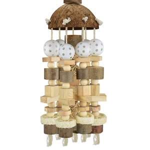 New <strong>Bird</strong> Large Parrot <strong>Toys</strong> Natural Wooden Blocks <strong>Bird</strong> Chewing <strong>Toy</strong> Parrots <strong>Cage</strong> Bite <strong>Toy</strong> Suits for Macaws Parrots - Product Image 4