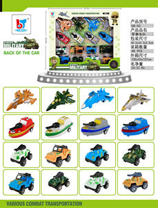 विंडो बॉक्सड पीला रंग 12 पीसी विविधता इंजीनियरिंग कार मिश्रित जड़ता खिलौना कार 3 + - Product Image 3