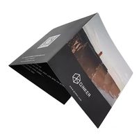 Impression personnalisée de cartes de visite, papier plié, dépliant de Menu, Service d'impression de dépliants