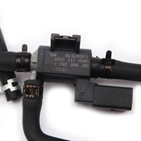 Untuk Audi A4 CC Golf Turbocharger Boost Solenoid Valve Assembly 06F906283F suku cadang mesin Fit