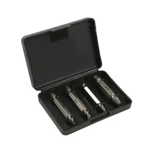 4 PCS Damaged Broken Screw Extractor Kit and Stripped Screw Extractor Set