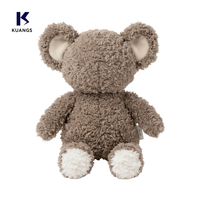 Peluche lestée en forme d'animal, très populaire, pour enfants, idéale pour les cadeaux commémoratifs et d'anniversaire