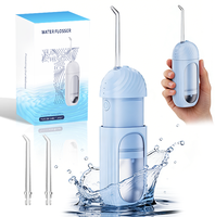 Hydropulseur Portable Sans Fil Étanche IPX7 de Marque Factory, Logo Personnalisé, Emballage, Mini Irrigateur Buccal