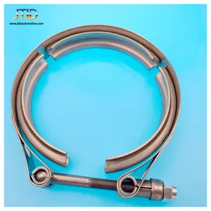 2.36 אינץ 'v הלהקה clamp עם flange זכר נקבה 304 נירוסטה