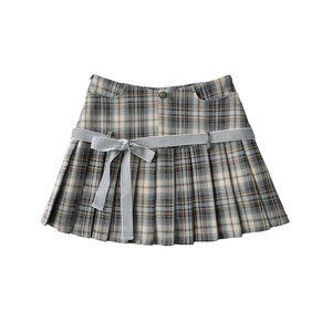 Falda de chifón plisada de corte A para <span class=keywords><strong>niña</strong></span>, natural, a media pantorrilla, con botones, transpirable, de secado rápido, antibacteriana y antiestática - Product Image 6