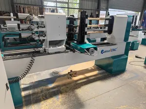 Jinan deve CNC CA-1512 3 eksen üçlü eksenler CNC ahşap tornası makine zımpara ile