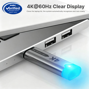 Adaptador de Pantalla Virtual 4K USB C, Emulador EDID Tipo C, 3840x2160 60Hz para Escritorio Remoto, Servidor sin Pantalla - Product Image 5