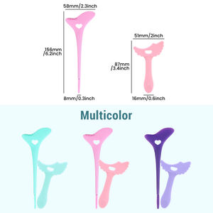 Pochoirs <span class=keywords><strong>Eyeliner</strong></span> faciles à utiliser 2 pièces réutilisables en Silicone <span class=keywords><strong>Eyeliner</strong></span> Aid Mascara Shield <span class=keywords><strong>Pochoir</strong></span> de maquillage multifonctionnel pour les débutants - Product Image 5