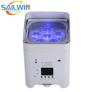 Neue Mobile APP intelligentes batteriebetriebenes drahtloses DJ LED Licht Freiluft-LED-Bühnenbeleuchtung 6/10CH LED-Bühnenlicht - Product Image 3