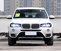 Nouveaux phares LED DRL bleus en gros pour BMW X3 F25 2010-2017, ensemble de projecteurs étanche IP67, 8000 lumens, Plug & Play