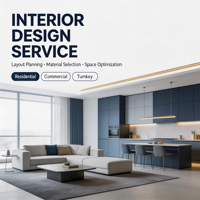 Concept d'appartement de luxe moderne, design d'intérieur, dessins de construction 2D, visualisation en 3D