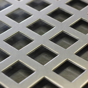 Hot Selling 304/316 Grade Micro Perforated Stainless Steel Sheet Oval Metal <b>Mesh</b> Polished Surface <b>for</b> Speaker <b>Grill</b> Screen - Product Image 1