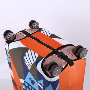 RW-LC-011 Housse de protection de valise anti-poussière en spandex extensible, imperméable et durable, motif <span class=keywords><strong>roi</strong></span>, personnalisable et tendance - Product Image 6