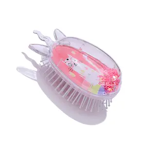 Neu Verschiedene Einhorn Styling Airbag Kamm Kinder transparent schimmern Pulver Luftkissen Kamm exquisite Geschenk Massage Kamm