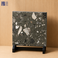 Revêtement de sol en terrazzo commercial, dalle de terrazzo artificielle résistante à l'usure, personnalisée pour hôtel, villa, escalier, appartement