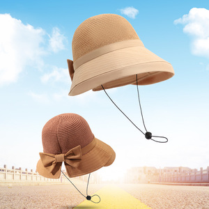 Bán Buôn Mùa Hè Gấp Phụ Nữ Mặt Trời Bảo Vệ Rỗng Top Big Brim Xô <span class=keywords><strong>Hat</strong></span> Ngư Dân <span class=keywords><strong>Hat</strong></span> - Product Image 3