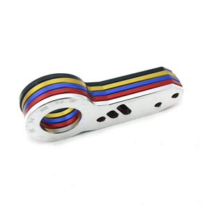 Gancho de remolque de aleación de aluminio con 2 orificios, ajuste universal para Honda Fit, modificación posventa - Product Image 5