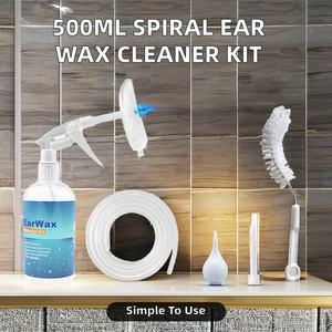 500 मिलीलीटर सर्पिल कान क्लीनर किट प्लास्टिक पानी की सिंचाई बोतल वयस्कों और बच्चों के लिए घर का उपयोग करने के लिए सुरक्षित है - Product Image 5