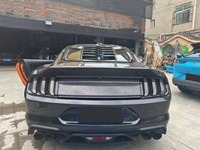 Coffre en fibre de carbone de style WCDG de haute qualité pour Ford Mustang 2015-2018, couvercle de coffre en fibre de carbone