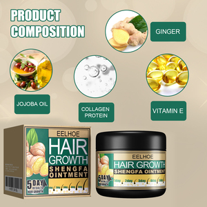 EELHOE Ungüento Shengfa 100% Natural de Jengibre para el Crecimiento del Cabello en 5 Días, Elimina la Caspa, Alivia la Picazón del Cuero Cabelludo, Masajea y Mejora la Caída del Cabello - Product Image 6