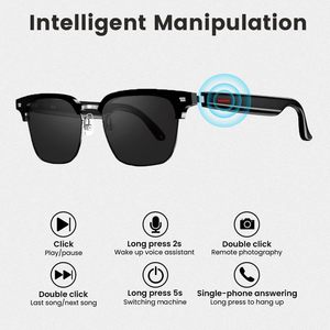 Smart Bluetooth Reading <b>Glasses</b> Bifocal Progressive Anti Blue Light Photochromic for Office Vision Care - Product Image 5