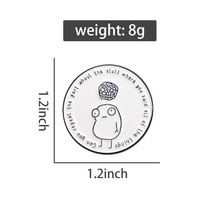 Broche en émail pour amoureux des chats, citation amusante, broches de santé mentale, badges mignons pour chiens pour vêtements, sacs, vente en gros