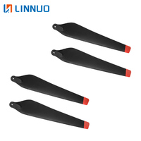 Hélices de drone 3390 CW CCW, pales d'hélice noires en nylon PA6 + fibre de carbone pour accessoires de remplacement de drones DJI T20