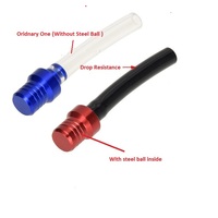 Reniflard tuyau gaz bouchon d'air mazout bouchon de réservoir évent tuyau Tube CNC universel pour ATV Quad Pit Dirt Bike moto aluminium carburant